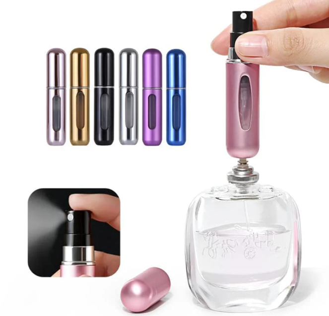 Refillable perfume atomizer (2 pc)